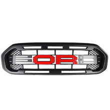 Load image into Gallery viewer, Aftermarket Fit for Ford Ranger Raptor Grille 2018-2020 Black Front Bumper Replacement