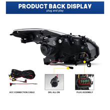 Load image into Gallery viewer, HCMOTIONZ LED Headlights for Infiniti G37 2008-2013 DRL Start up Animation Q60 Coupe Convertible 2014-2015 Car Front Lamps