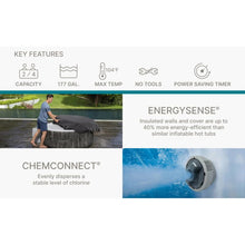 Load image into Gallery viewer, Inflatable Hot Tub