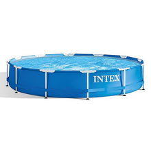 Load image into Gallery viewer, Intex 12 ft. x 30 in. Metal Frame Pool Set, 28211EH
