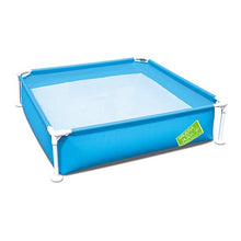 Load image into Gallery viewer, Bestway 48 in. x 48 in. My First Frame Square Pool, Blue