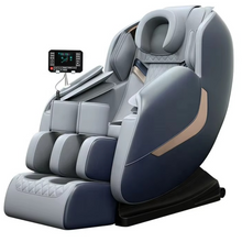 Load image into Gallery viewer, 2025 AI Voice Control U Shape Pillow Calf Heating 8d zero Gravity Massage Chair Oem