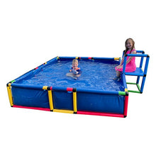 Load image into Gallery viewer, Funphix Build &#39;N&#39; Splash Buildable Swimming Pool - Outdoor Building Toy Pool, Ball Pit, Sandpit, FP-SWP-1