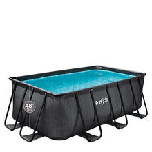 Load image into Gallery viewer, Funsicle Oasis Designer Lap Pool, 13 ft. Above Ground Pool Set