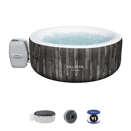 Bestway SaluSpa Bahamas 2 to 4 Person Inflatable Hot Tub with 120 Airjets & Energysense Cover