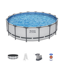 Load image into Gallery viewer, Bestway Steel Pro MAX 16 ft. x 48 in. Round Pool Set