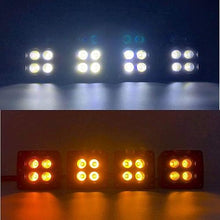 Load image into Gallery viewer, 3.2&quot; 12W Dual Color Strobe LED Pods-4