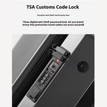 Load image into Gallery viewer, Multifunction Front Open Suitcase for 20 Inch Boarding Luggage Cosmetic Bag With USB Charging and Cup Holder