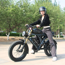 Load image into Gallery viewer, Akez New Energy Velo Electrique Kingkong Electric Bicycle E Bike E-bike USA 500w 1000w 1500w Kingkong Fatbike Fat Bike Ebike