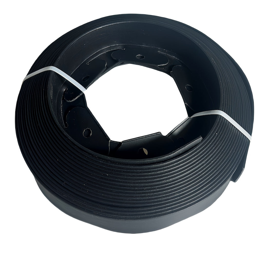 Garden Edging Kit with Nails Black-0