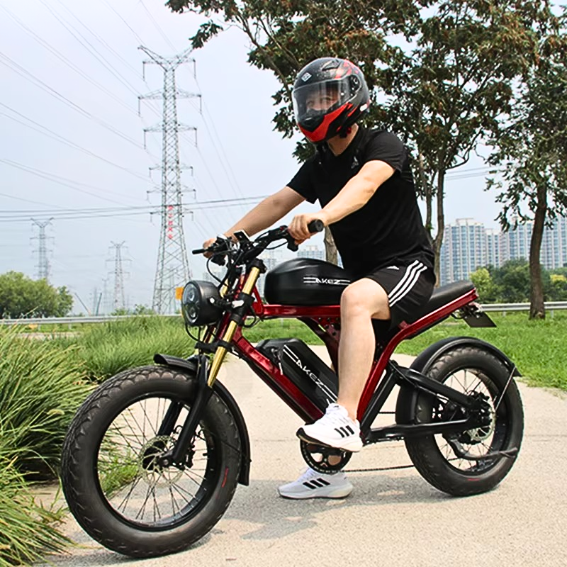Akez New Energy Velo Electrique Kingkong Electric Bicycle E Bike E-bike USA 500w 1000w 1500w Kingkong Fatbike Fat Bike Ebike