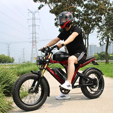 Load image into Gallery viewer, Akez New Energy Velo Electrique Kingkong Electric Bicycle E Bike E-bike USA 500w 1000w 1500w Kingkong Fatbike Fat Bike Ebike