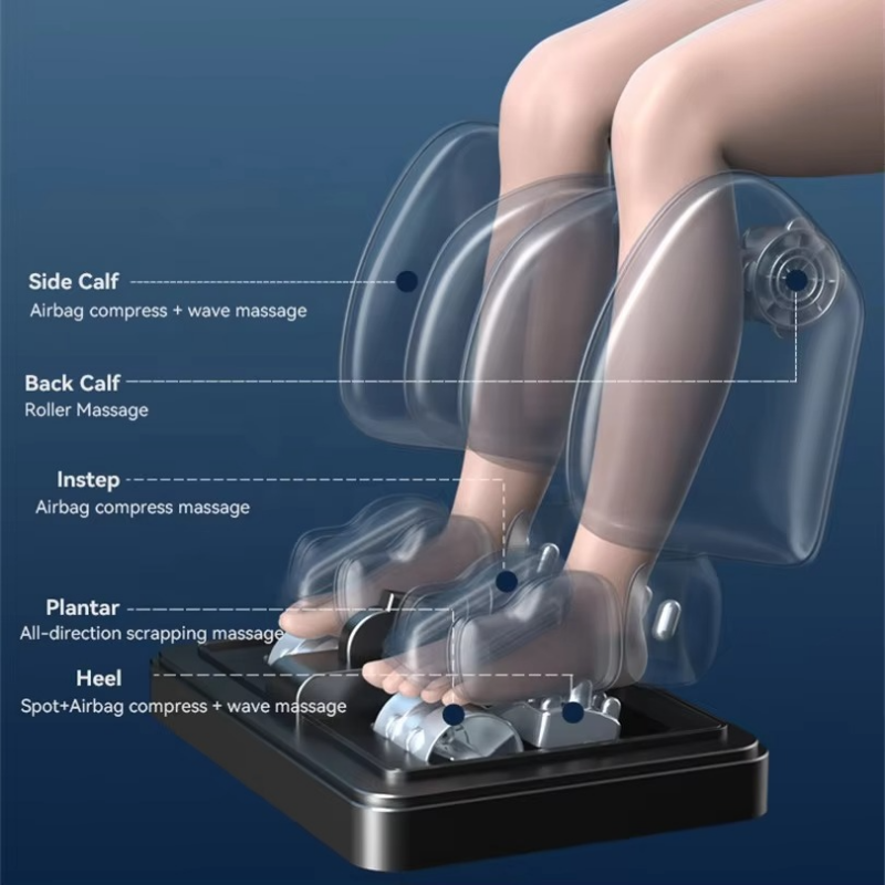 2025 Best Seller 4D Smart AI Home Massage Armchair Luxury Design Foot Therapy High Performance Massage Chair with Thai Stretch