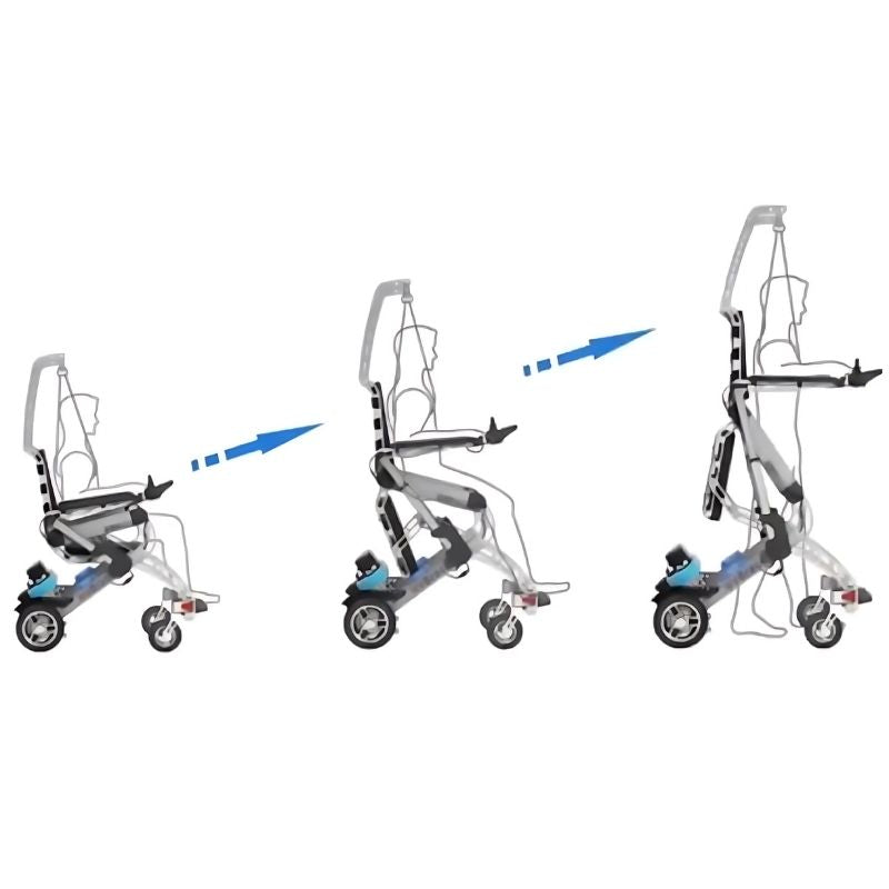 ZW518 Standing Electric Wheelchair Rehabilitation Robot Manufacture Gait Rehabilitation Training Device for Stroke