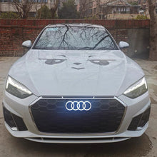 Load image into Gallery viewer, Highest quality crystal dynamic white Audi logo A4 A5 A6 A7 Q5 Q7 led front audi symbol light on the market with 2 years warranty-0