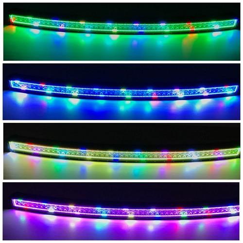 50" Curved RGB Chasing Halo Light Bar-3