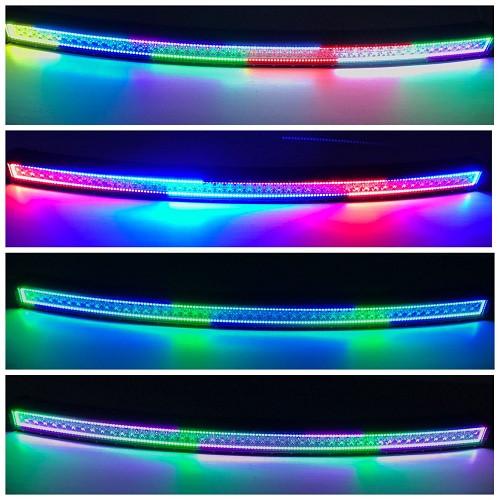 52" Curved RGB Chasing Halo Light Bar-3