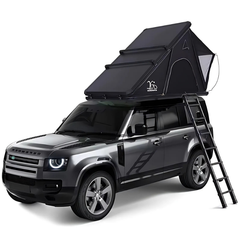 210x130x150cm Aluminum Hard Shell Suv Pop up New Style Triangle Car Roof Top Tent