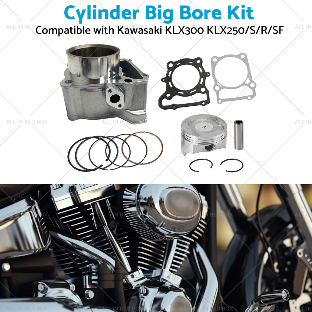 78mm Cylinder Big Bore Kit Suitable For Kawasaki KLX300 / KLX250 S / R / SF 1993-2014-3