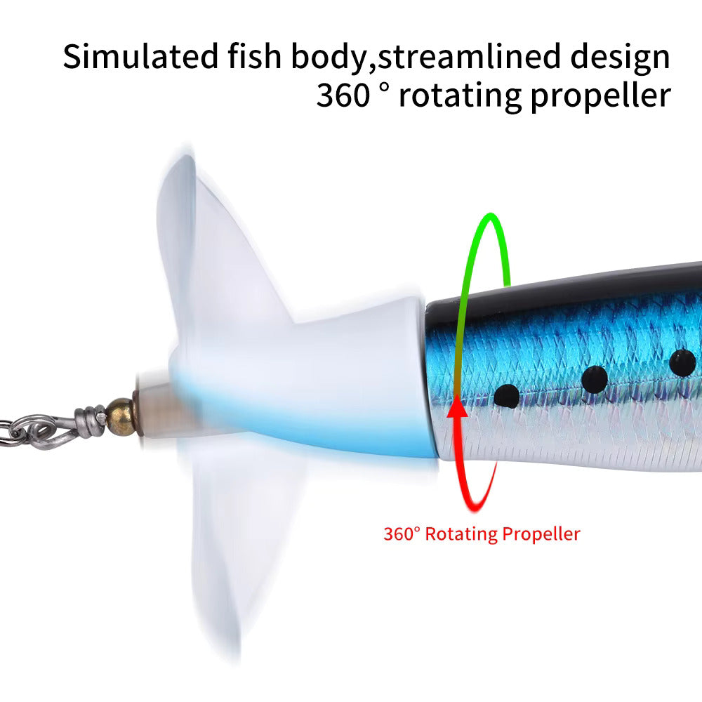 10pcs Topwater Pencil Fishing Lure Kit – 0.46 oz Each, Ideal for Bass, Trout &amp; More