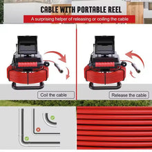 Load image into Gallery viewer, VSNDT HD Camara Borescope 10 Meter Sewer Inspection Camera Endoscope Camera Memory Pipe or Underwater Checking