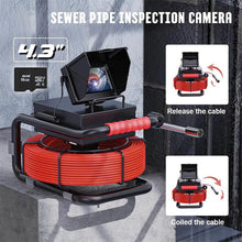 Load image into Gallery viewer, VSNDT HD Camara Borescope 10 Meter Sewer Inspection Camera Endoscope Camera Memory Pipe or Underwater Checking