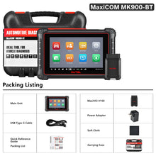 Load image into Gallery viewer, Autel MaxiCOM MK900BT Car Diagnostic Tool Altar MK808 MK808S MK808BT PRO MK 808 900 BT Professional Engine Analyzer OBD2 Scanner