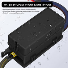 Load image into Gallery viewer, Pre-wired 6 Way Fuse and Relay Box Auto Waterproof Fuse Relay Box With 6 Relays and 11 Way ATC/ATO Blade Fuses for Automotive