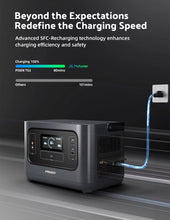 Load image into Gallery viewer, PISEN 1000W Portable Solar Power Station – 540Wh LiFePO4 Battery, Pure Sine Wave Inverter, MPPT Controller, Home Backup &amp; Camping Generator