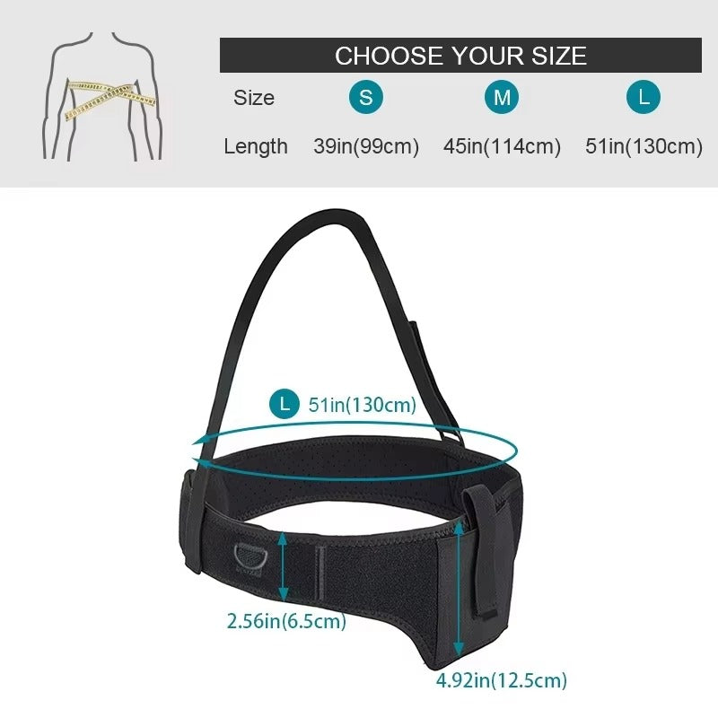 Outdoor Elastic Breathable Neoprene MOLLE Hidden Chest Holster | Quick-Release Tactical Hunting & Hiking Holster | Lightweight Universal Fit