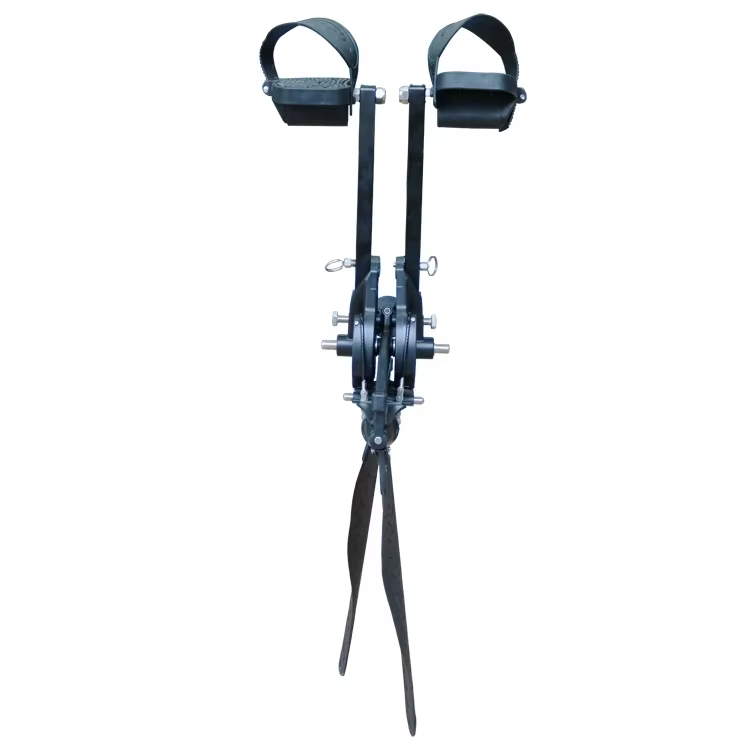 Fishing Kayak Foot Pedal Drive System – Metal Fin Propulsion, Black, SLA1605 – Steel Hull