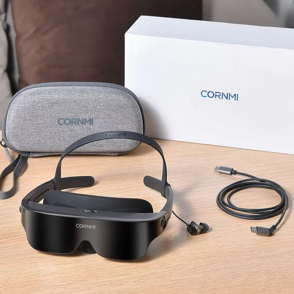 Immersive 3D Smart Glasses Stock Virtual Reality Head Mounted Display for Private Cinema & Gaming Stock AR Hardware