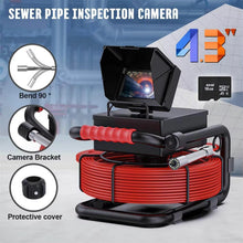 Load image into Gallery viewer, VSNDT HD Camara Borescope 10 Meter Sewer Inspection Camera Endoscope Camera Memory Pipe or Underwater Checking