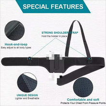 Load image into Gallery viewer, Outdoor Elastic Breathable Neoprene MOLLE Hidden Chest Holster | Quick-Release Tactical Hunting &amp; Hiking Holster | Lightweight Universal Fit
