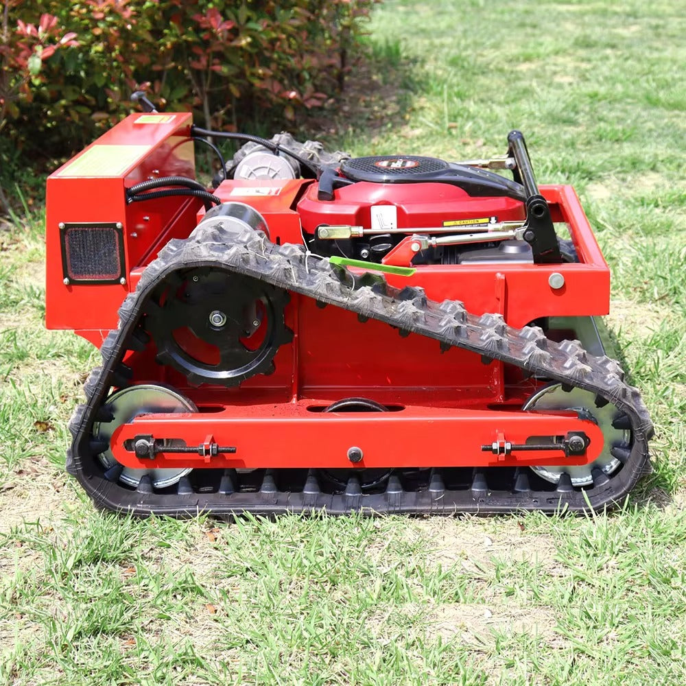 Free Shipping Crawler Remote Control Grass Cutter Blade Lawn Mower