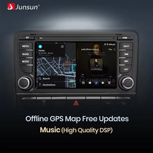 Load image into Gallery viewer, Junsun 7 Inch US Stock Android Auto Radio for Volkswagen VW SEAT Leon Passat B6 B7 Tiguan Touran GOLF POLO GPS Autoradio 1+32GB