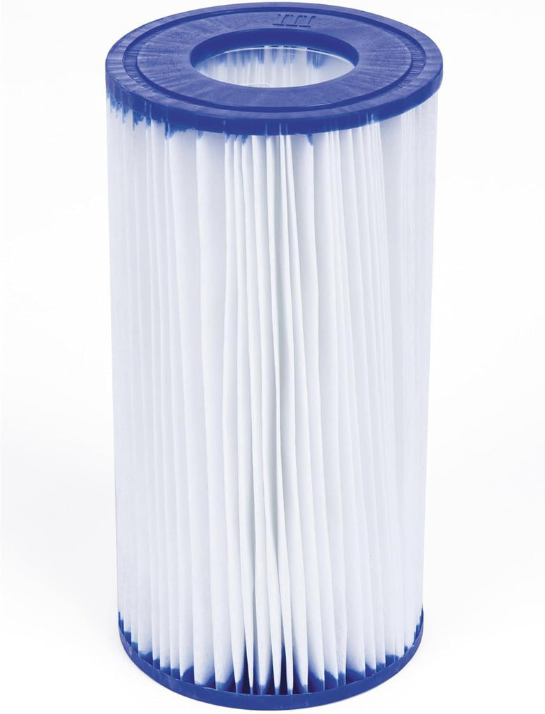 Bestway Power Steel Oval Metal Frame Above Ground Outdoor Swimming Pool Set