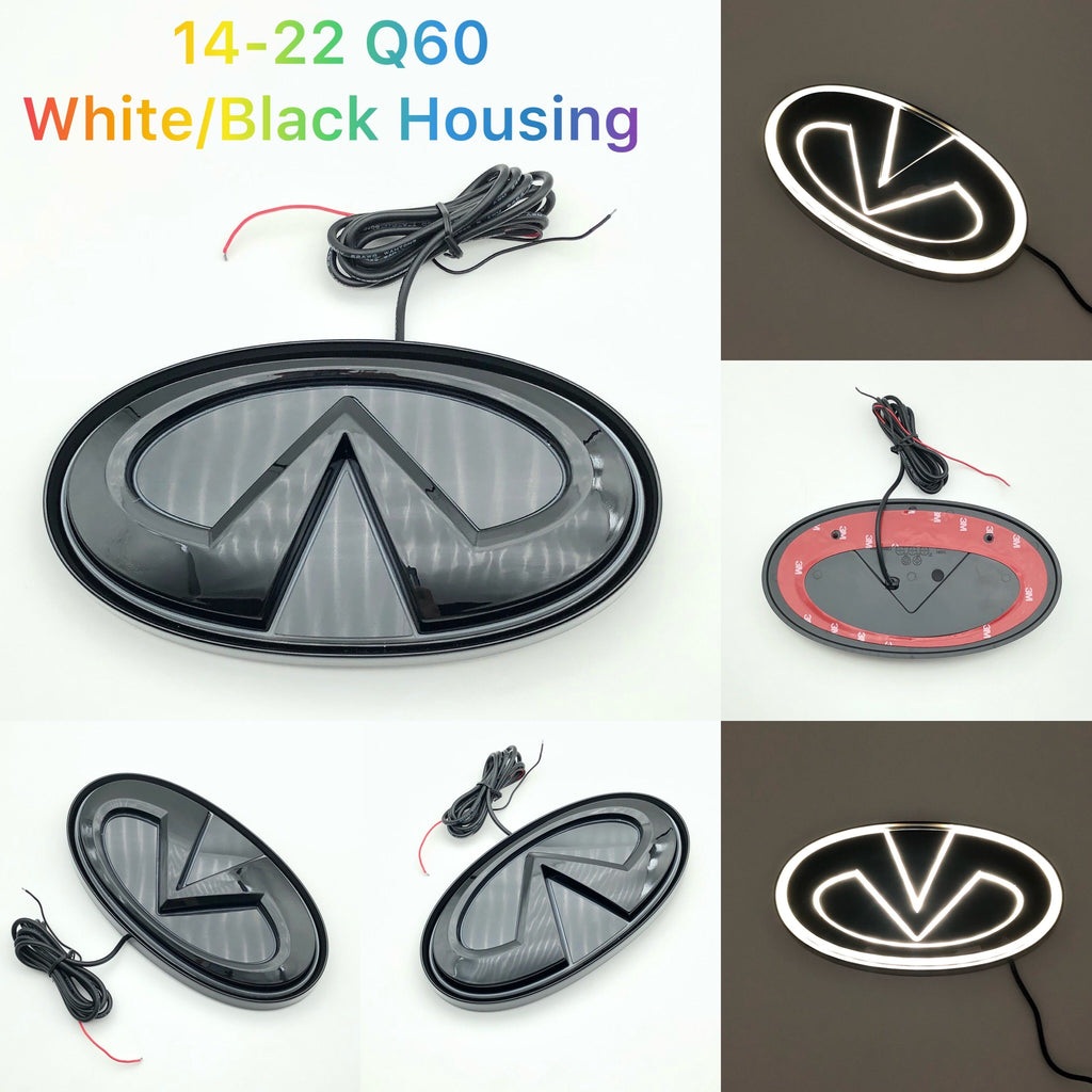 Infiniti logo car led front emblem light-13