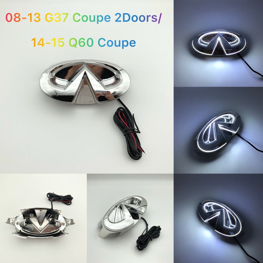 Infiniti logo car led front emblem light-17