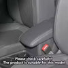 For Volkswagen VW Tiguan 2023 Accessories 2017-2022 MK2 Suede Leather Car Armrest Box Protector Cover Central Control Interior