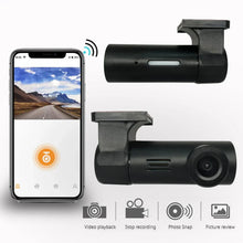 Load image into Gallery viewer, Smart WiFi Dash Cam 1080P HD Night Vision Car DVR Black-1