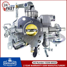 Load image into Gallery viewer, OEM Heavy-Duty Carburetor 13200-80322 13200-80321 for Suzuki Samurai SJ410 1.0L-1.3L 1980-1995 Fix Cold Starts Carburetor Assy