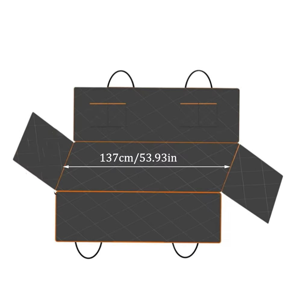 Waterproof Dog Car Seat Cover Scratch-Resistant Protector Black-0