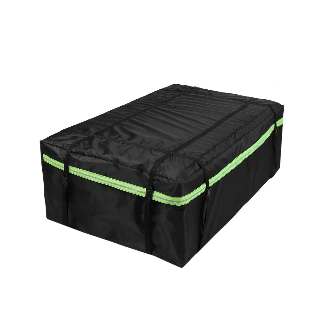 Waterproof Car Roof Cargo Bag Large Capacity Travel Carrier Black-0