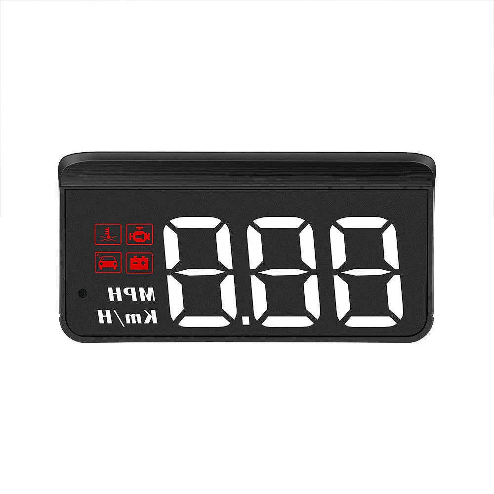M3 Car HUD Display High Definition Windshield Projection Black-0