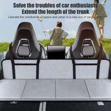 Load image into Gallery viewer, Foldable Car Camping Head Block with Storage Flannel Sleeping Pad Grey-1