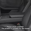 For Tesla Model 3 2017-2023 2024 Suede Leather Car Armrest Box Protector Cover Central Control Interior Accessories