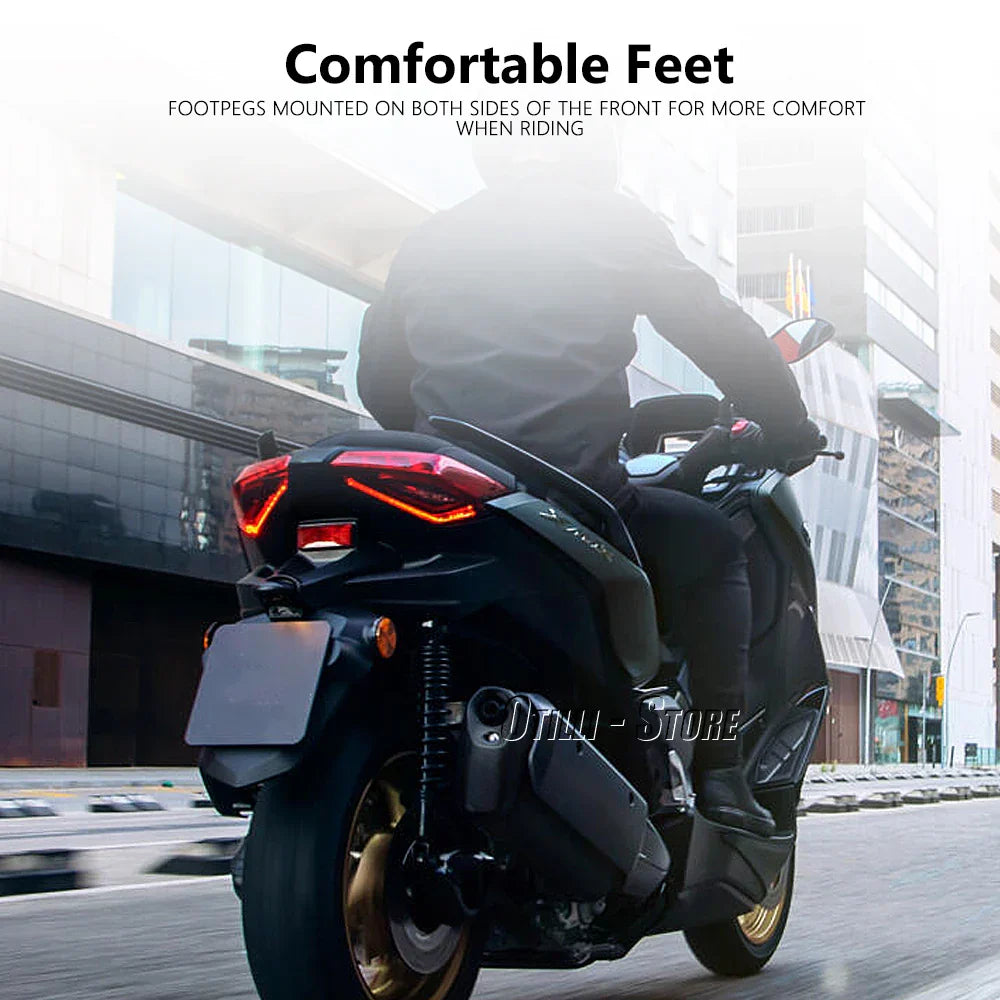XMAX 2023 Motorcycle Skidproof Foot Pegs for Yamaha XMAX 125/250/300/400-2
