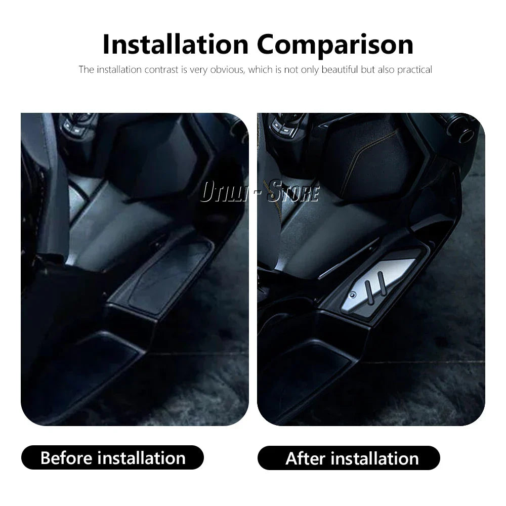 XMAX 2023 Motorcycle Skidproof Foot Pegs for Yamaha XMAX 125/250/300/400-3
