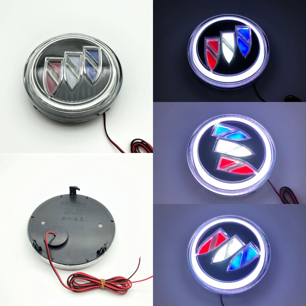 Buick logo light with LED Glow - Perfect Upgrade for LaCrosse/Regal/GL8/Verano-1